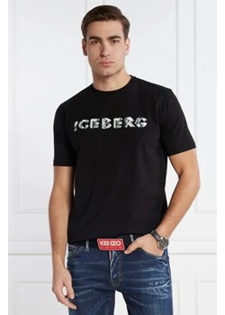 Iceberg T-shirt | Regular Fit ze sklepu Gomez Fashion Store w kategorii T-shirty męskie - zdjęcie 172876745