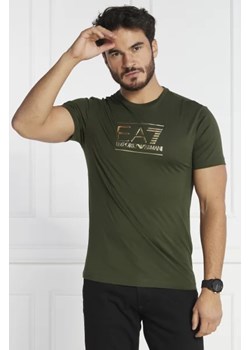 EA7 T-shirt | Regular Fit ze sklepu Gomez Fashion Store w kategorii T-shirty męskie - zdjęcie 172876916