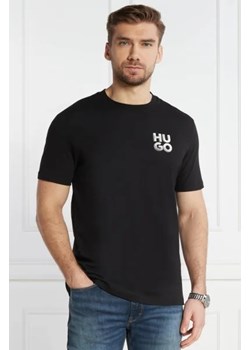 HUGO T-shirt Detzington241 | Regular Fit ze sklepu Gomez Fashion Store w kategorii T-shirty męskie - zdjęcie 172877215