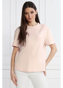 EA7 T-shirt | Regular Fit ze sklepu Gomez Fashion Store w kategorii Bluzki damskie - zdjęcie 172877355