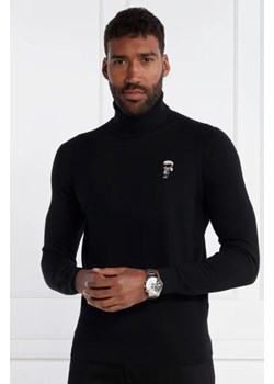 Karl Lagerfeld Wełniany golf | Regular Fit ze sklepu Gomez Fashion Store w kategorii Swetry męskie - zdjęcie 172877535