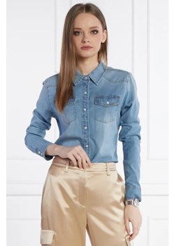 GUESS Jeansowa koszula | Slim Fit ze sklepu Gomez Fashion Store w kategorii Koszule damskie - zdjęcie 172877887