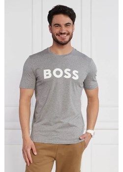 BOSS ORANGE T-shirt Thinking 1 | Slim Fit ze sklepu Gomez Fashion Store w kategorii T-shirty męskie - zdjęcie 172878018