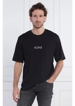 Michael Kors T-shirt EMB LOGO TEE | Regular Fit ze sklepu Gomez Fashion Store w kategorii T-shirty męskie - zdjęcie 172878678
