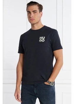 HUGO T-shirt Detzington241 | Regular Fit ze sklepu Gomez Fashion Store w kategorii T-shirty męskie - zdjęcie 172878837