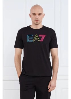 EA7 T-shirt | Regular Fit ze sklepu Gomez Fashion Store w kategorii T-shirty męskie - zdjęcie 172879246