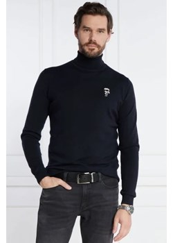 Karl Lagerfeld Wełniany golf | Regular Fit ze sklepu Gomez Fashion Store w kategorii Swetry męskie - zdjęcie 172879925