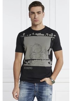 Iceberg T-shirt | Regular Fit ze sklepu Gomez Fashion Store w kategorii T-shirty męskie - zdjęcie 172880159