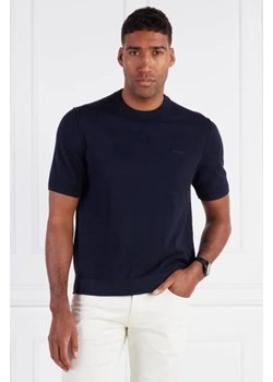 BOSS ORANGE T-shirt Alinus | Regular Fit | z dodatkiem kaszmiru ze sklepu Gomez Fashion Store w kategorii T-shirty męskie - zdjęcie 172881018