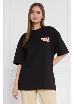 HUGO T-shirt Drisela | Oversize fit ze sklepu Gomez Fashion Store w kategorii Bluzki damskie - zdjęcie 172881159