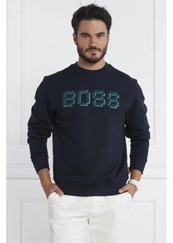 BOSS ORANGE Bluza Weglitchlogo | Regular Fit ze sklepu Gomez Fashion Store w kategorii Bluzy męskie - zdjęcie 172881609