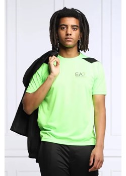 EA7 T-shirt | Regular Fit ze sklepu Gomez Fashion Store w kategorii T-shirty męskie - zdjęcie 172883379