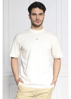 CALVIN KLEIN JEANS T-shirt ARCHIVAL MONOLOGO | Regular Fit ze sklepu Gomez Fashion Store w kategorii T-shirty męskie - zdjęcie 172883396