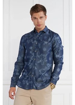GUESS Koszula LS SUNSET FLO | Slim Fit ze sklepu Gomez Fashion Store w kategorii Koszule męskie - zdjęcie 172883506