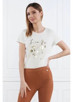 Liu Jo Sport T-shirt | Regular Fit ze sklepu Gomez Fashion Store w kategorii Bluzki damskie - zdjęcie 172884199