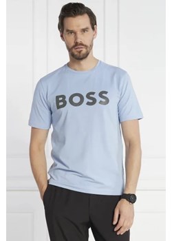 BOSS GREEN T-shirt Tee 8 | Slim Fit | stretch ze sklepu Gomez Fashion Store w kategorii T-shirty męskie - zdjęcie 172884238