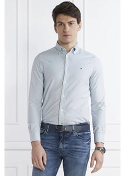 Tommy Hilfiger Koszula MICRO DOT PRINT SF S, 0GZ | Slim Fit ze sklepu Gomez Fashion Store w kategorii Koszule męskie - zdjęcie 172884355