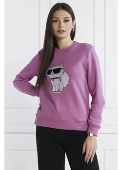 Karl Lagerfeld Bluza ikonik 2.0 CHOUPETTE | Regular Fit ze sklepu Gomez Fashion Store w kategorii Bluzy damskie - zdjęcie 172884388