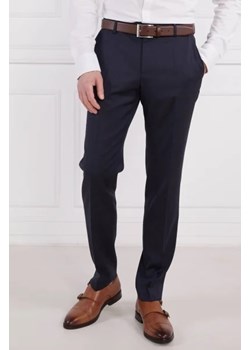 BOSS BLACK Wełniane spodnie H-Genius-MM-224 | Slim Fit ze sklepu Gomez Fashion Store w kategorii Spodnie męskie - zdjęcie 172884395