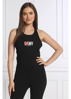 DKNY Sport Top RHINESTONE ICON LOGO | Slim Fit ze sklepu Gomez Fashion Store w kategorii Bluzki damskie - zdjęcie 172884455