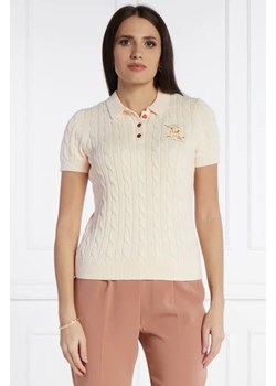 LAUREN RALPH LAUREN Polo NATRISSA | Slim Fit ze sklepu Gomez Fashion Store w kategorii Bluzki damskie - zdjęcie 172884935