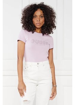GUESS T-shirt | Slim Fit | stretch ze sklepu Gomez Fashion Store w kategorii Bluzki damskie - zdjęcie 172885329