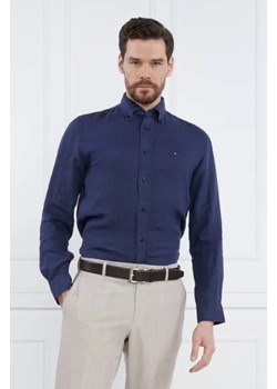 Tommy Hilfiger Lniana koszula | Slim Fit ze sklepu Gomez Fashion Store w kategorii Koszule męskie - zdjęcie 172885396