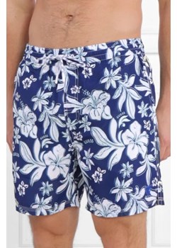 Guess Underwear Szorty kąpielowe SWIMTRUNK MEDIUM IBISCUS AOP | Regular Fit ze sklepu Gomez Fashion Store w kategorii Kąpielówki - zdjęcie 172886566