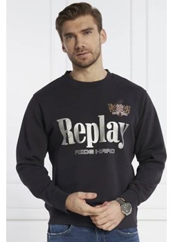 Replay Bluza | Regular Fit ze sklepu Gomez Fashion Store w kategorii Bluzy męskie - zdjęcie 172886727