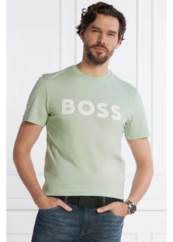 BOSS ORANGE T-shirt Thinking 1 | Regular Fit ze sklepu Gomez Fashion Store w kategorii T-shirty męskie - zdjęcie 172886795