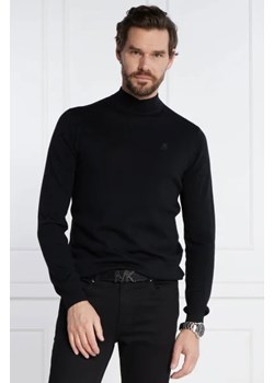 Karl Lagerfeld Wełniany sweter | Slim Fit ze sklepu Gomez Fashion Store w kategorii Swetry męskie - zdjęcie 172886975