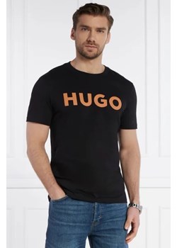 HUGO T-shirt Dulivio | Regular Fit ze sklepu Gomez Fashion Store w kategorii T-shirty męskie - zdjęcie 172887039