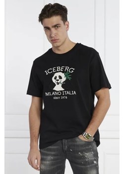 Iceberg T-shirt | Regular Fit ze sklepu Gomez Fashion Store w kategorii T-shirty męskie - zdjęcie 172889158