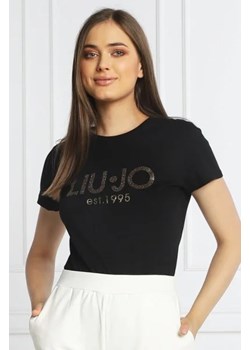 Liu Jo T-shirt | Regular Fit ze sklepu Gomez Fashion Store w kategorii Bluzki damskie - zdjęcie 172889198