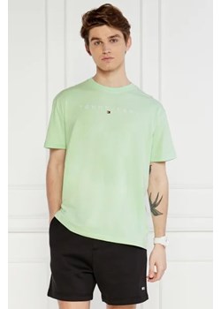 Tommy Jeans T-shirt LINEAR LOGO | Regular Fit ze sklepu Gomez Fashion Store w kategorii T-shirty męskie - zdjęcie 172889665