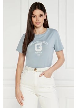Gant T-shirt | Regular Fit ze sklepu Gomez Fashion Store w kategorii Bluzki damskie - zdjęcie 172890545