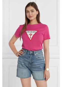 GUESS T-shirt | Regular Fit ze sklepu Gomez Fashion Store w kategorii Bluzki damskie - zdjęcie 172893048