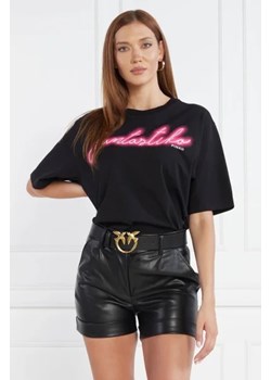 Pinko T-shirt | Regular Fit ze sklepu Gomez Fashion Store w kategorii Bluzki damskie - zdjęcie 172893128