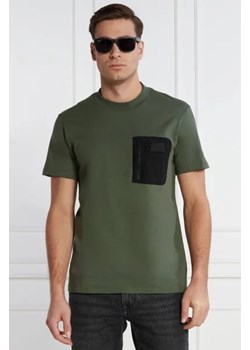 CALVIN KLEIN JEANS T-shirt MIX MEDIA | Regular Fit ze sklepu Gomez Fashion Store w kategorii T-shirty męskie - zdjęcie 172893408