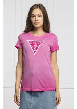 GUESS T-shirt LAVINIA | Regular Fit ze sklepu Gomez Fashion Store w kategorii Bluzki damskie - zdjęcie 172894418