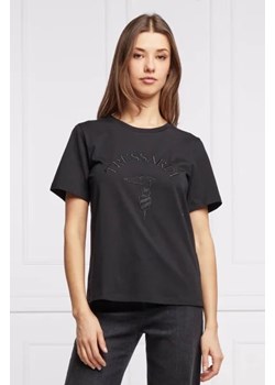 Trussardi T-shirt | Regular Fit ze sklepu Gomez Fashion Store w kategorii Bluzki damskie - zdjęcie 172894838