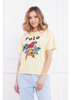 POLO RALPH LAUREN T-shirt | Regular Fit ze sklepu Gomez Fashion Store w kategorii Bluzki damskie - zdjęcie 172895479
