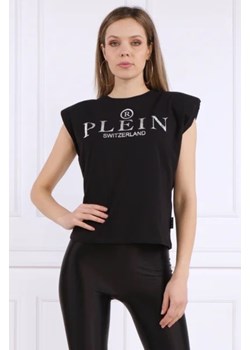 Philipp Plein T-shirt | Cropped Fit ze sklepu Gomez Fashion Store w kategorii Bluzki damskie - zdjęcie 172895625