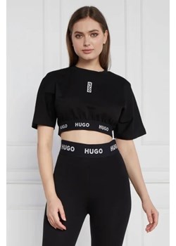 HUGO T-shirt Dalexi | Cropped Fit ze sklepu Gomez Fashion Store w kategorii Bluzki damskie - zdjęcie 172896888