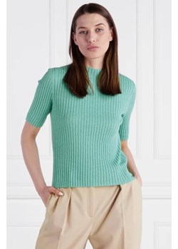 Marc O' Polo Sweter Pullover cropped | Regular Fit | z dodatkiem lnu ze sklepu Gomez Fashion Store w kategorii Swetry damskie - zdjęcie 172897018