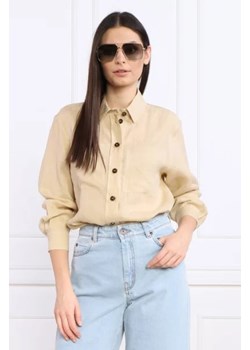 Marella SPORT Lniana koszula | Regular Fit ze sklepu Gomez Fashion Store w kategorii Koszule damskie - zdjęcie 172897466