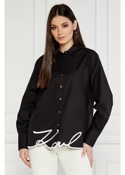 Karl Lagerfeld Koszula karl hem signature shirt | Regular Fit ze sklepu Gomez Fashion Store w kategorii Koszule damskie - zdjęcie 172898047