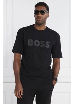 BOSS GREEN T-shirt Tee Lotus | Regular Fit ze sklepu Gomez Fashion Store w kategorii T-shirty męskie - zdjęcie 172899046
