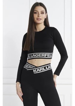 Karl Lagerfeld Top | Slim Fit ze sklepu Gomez Fashion Store w kategorii Bluzki damskie - zdjęcie 172899328