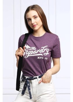 Superdry T-shirt | Regular Fit ze sklepu Gomez Fashion Store w kategorii Bluzki damskie - zdjęcie 172900289